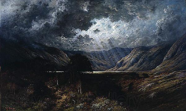 Gustave Dore Loch Lomond Norge oil painting art